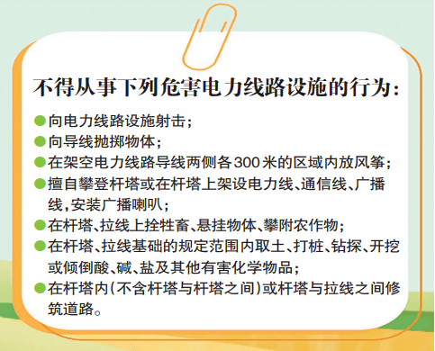 PG麻将胡了：保护电力设施守护美好生活！(图5)