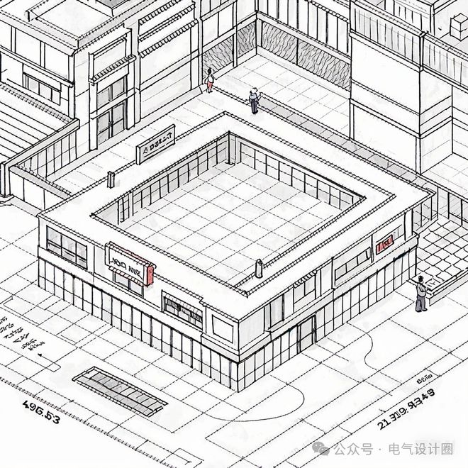 41000㎡项目里商业与车库交织消防负荷到底咋定？(图5)